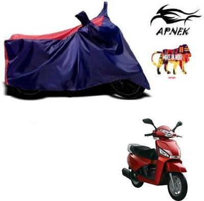 DeepShakshi AUTOMOTIVE Waterproof Two Wheeler Cover for Mahindra(Gusto, Red, Blue)