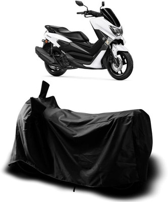 AASHTIK MART Two Wheeler Cover for Yamaha(NMax 155, Black)