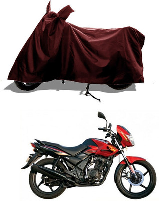 GROFATIK Two Wheeler Cover for TVS(Flame DS 125, Maroon)
