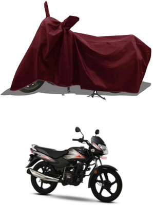 Mdstar Waterproof Two Wheeler Cover for TVS(Star Sport, Maroon)