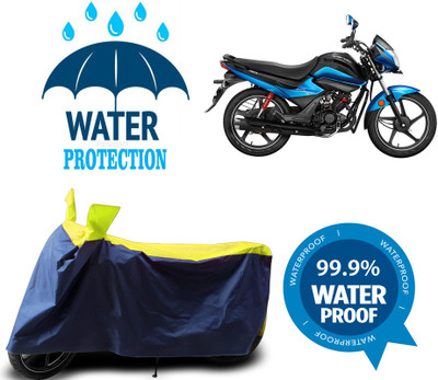 RTS COLLECTIONS Waterproof Two Wheeler Cover for Hero(Splendor NXG, Multicolor)