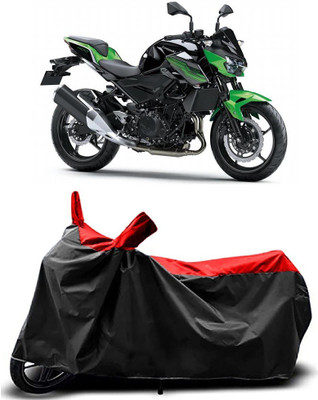 MMSSTAR Waterproof Two Wheeler Cover for Kawasaki(Z250 BS6, Red)