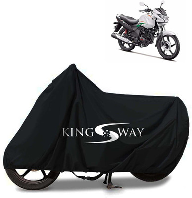 Kingsway Waterproof Two Wheeler Cover for Hero(Achiever, Black)