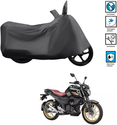 PAGORA Waterproof Two Wheeler Cover for Yamaha(FZ S FI New, Grey)