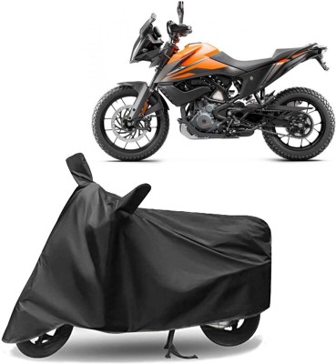 AUTO PEARL Two Wheeler Cover for KTM(390 Adventure, Grey)