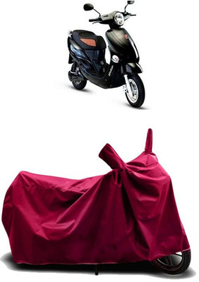 AASHTIK AMRT Two Wheeler Cover for Hero(Electric Photon, Maroon)