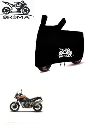 THE REAL ARV Waterproof Two Wheeler Cover for KTM(1050 Adventure, Black)