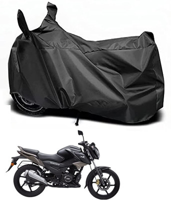 KEDIT Two Wheeler Cover for Universal For Bike(Raider, Black)