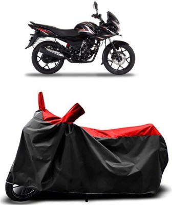 MMSSTAR Waterproof Two Wheeler Cover for Bajaj(Discover 150 f, Red)