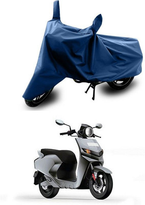 Varnwal E Commerce Waterproof Two Wheeler Cover for 22Motors(Flow, Blue)