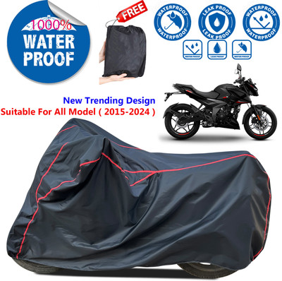 AutoGalaxy Waterproof Two Wheeler Cover for Bajaj(Pulsar N160, Black)