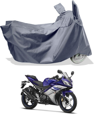 Amexride Two Wheeler Cover for Yamaha(YZF R15 Ver 2.0, Grey)