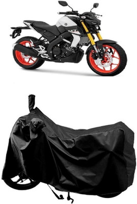 AutoKick Two Wheeler Cover for Yamaha(MT-15 BS6, Black)
