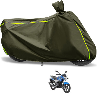 Euro Care Waterproof Two Wheeler Cover for Bajaj(Discover 125 DTS-i, Green)
