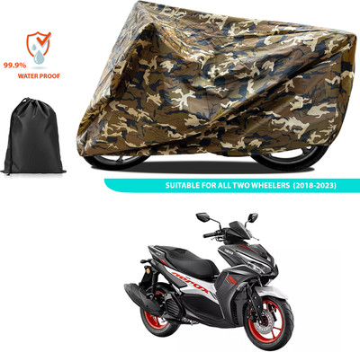 CODOKI Two Wheeler Cover for Yamaha(Aerox 155 Maxi, Yellow)