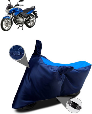 CODOKI Waterproof Two Wheeler Cover for Bajaj(Discover 135, Blue)