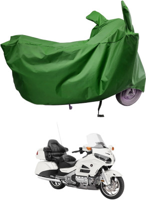 Amexride Two Wheeler Cover for Honda(Gold Wing GL1800, Maroon)