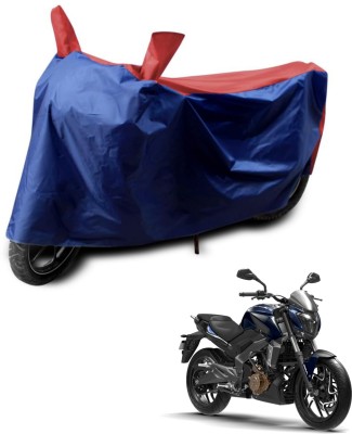 KEDIT Two Wheeler Cover for Bajaj(Dominar, Red, Blue)