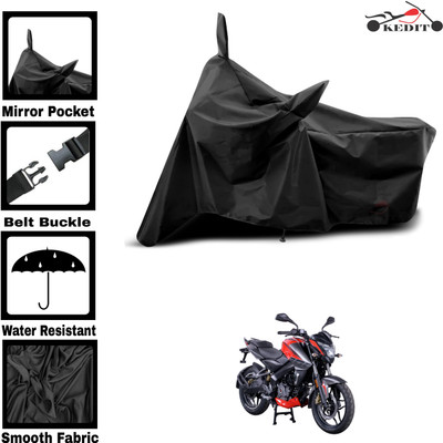 AASHTIK MART Two Wheeler Cover for Bajaj(Pulsar NS125, Black)