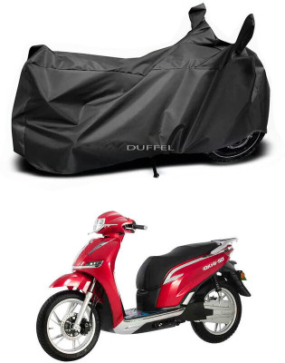 SK AUTO Two Wheeler Cover for Okinawa(Black)
