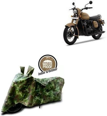 THE REAL ARV Waterproof Two Wheeler Cover for Mahindra(Jawa, Multicolor)