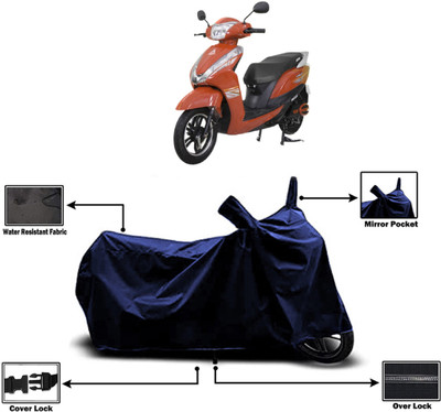 Amexride Two Wheeler Cover for Ampere(Magnus BS6, Blue)