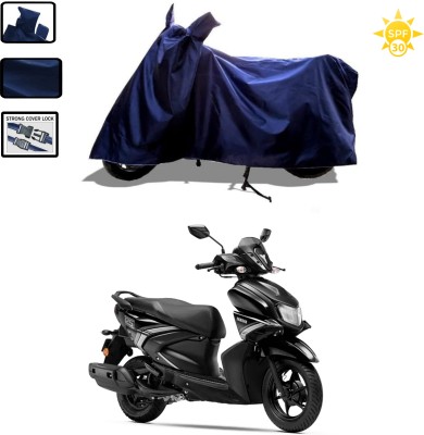 WMIZEXA Waterproof Two Wheeler Cover for Yamaha(RayZR 125, Blue)