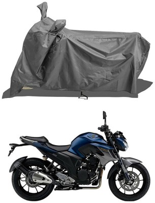 A G Enterprises Waterproof Two Wheeler Cover for Yamaha(FZ S V3.0 FI, Grey)