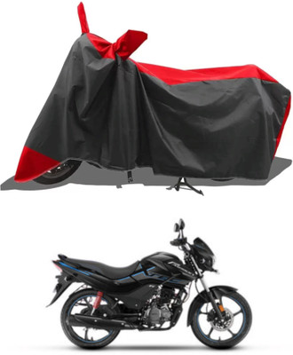 Mdstar Waterproof Two Wheeler Cover for Hero(Red, Black)