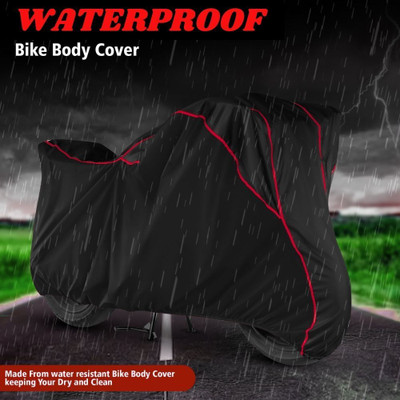 SRP PRODUCT Waterproof Two Wheeler Cover for Honda(CBR 1000RR, Black)