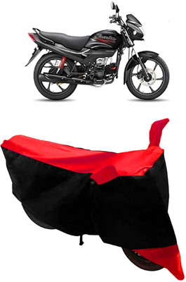 KEDIT Two Wheeler Cover for Hero(Passion Pro, Red)