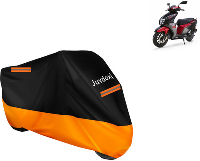Juvdoxj Waterproof Two Wheeler Cover for TVS(Ntorq 125, Orange)