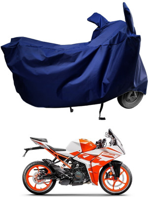 Amexride Two Wheeler Cover for KTM(RC 125 BS6, Blue)