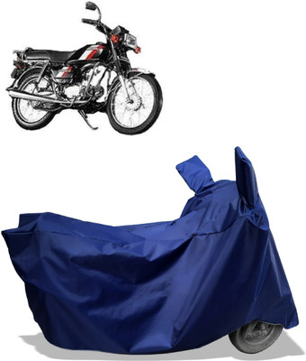 Amexride Two Wheeler Cover for Hero(CD 100 SS, Blue)