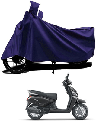 KEDIT Two Wheeler Cover for Universal For Bike(Gusto 125, Blue)
