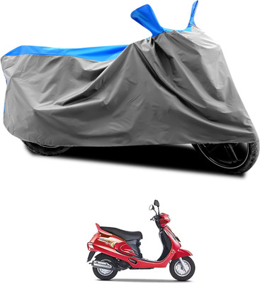 CODOKI Waterproof Two Wheeler Cover for Mahindra(Duro, Grey, Blue)