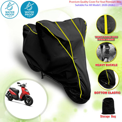 OliverX Waterproof Two Wheeler Cover for Aprilia(Storm 125, Multicolor)