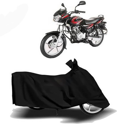 MMSSTAR Waterproof Two Wheeler Cover for Bajaj(DTS-i, Black)