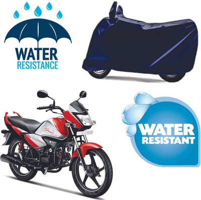 Mdstar Waterproof Two Wheeler Cover for Hero(Splendor I Smart, Blue)