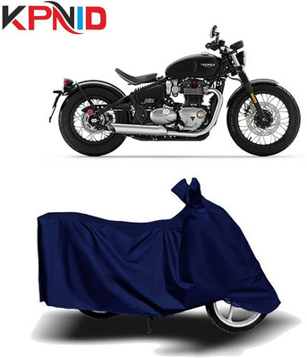 KPNID Waterproof Two Wheeler Cover for Triumph(Bonneville Bobber, Blue)
