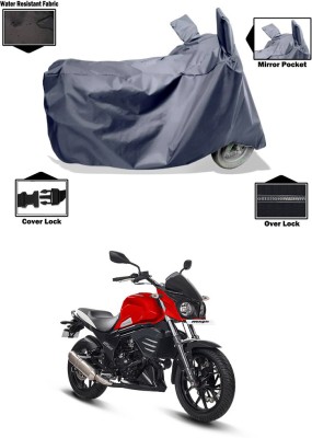 CODOKI Waterproof Two Wheeler Cover for Mahindra(Mojo UT 300, Grey)