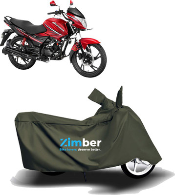 APNEK Two Wheeler Cover for Hero(Glamour, Green)