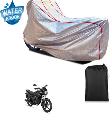 PAGORA Waterproof Two Wheeler Cover for Hero(Passion Pro, Silver)
