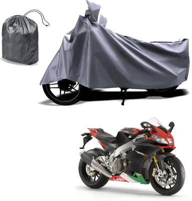 Autoinnovation Waterproof Two Wheeler Cover for Aprilia(RSV4, Grey)