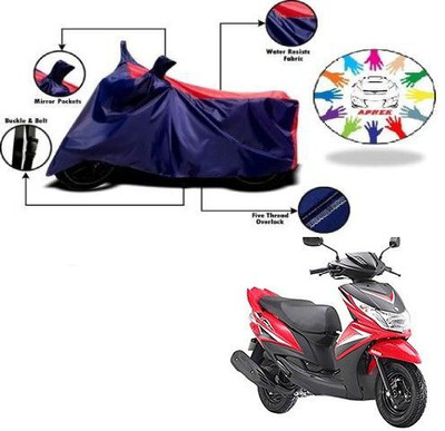 DeepShakshi AUTOMOTIVE Waterproof Two Wheeler Cover for Yamaha(Ray, Blue, Red)