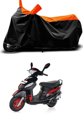 OliverX Waterproof Two Wheeler Cover for Mahindra(Rodeo UZO, Orange)