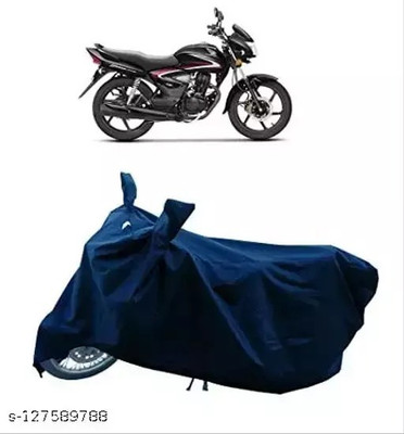 gurukul mart Waterproof Two Wheeler Cover for Universal For Bike(Chetak, Blue)