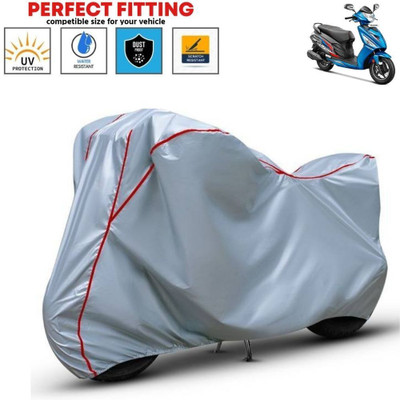 Auto Udaan Waterproof Two Wheeler Cover for Universal For Bike(Maestro Edge, Silver, Red)