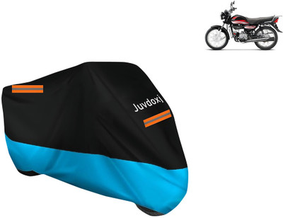 Juvdoxj Waterproof Two Wheeler Cover for Hero(HF Dawn, Blue)
