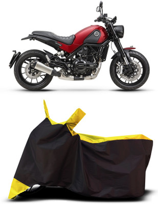 VESMEI Two Wheeler Cover for Benelli(Leoncino, Yellow)